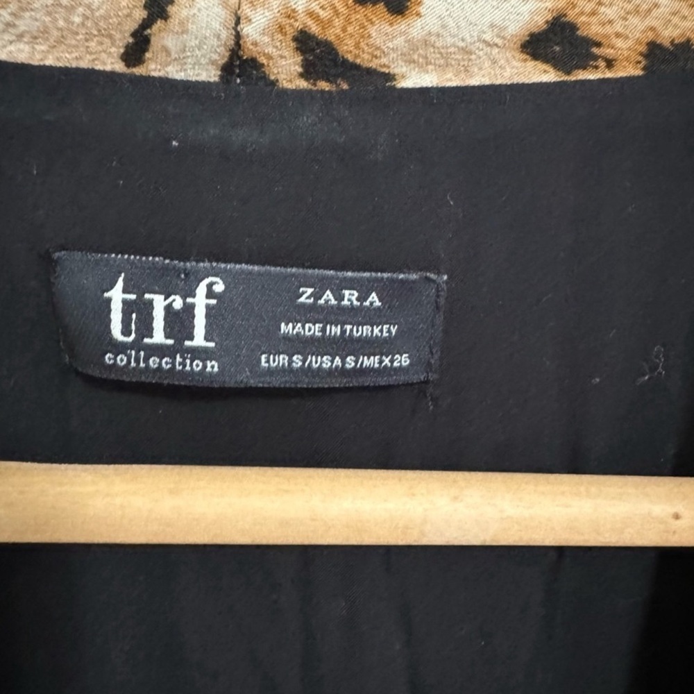 Zara Animal Print Wrap Romper - Picture 6 of 7